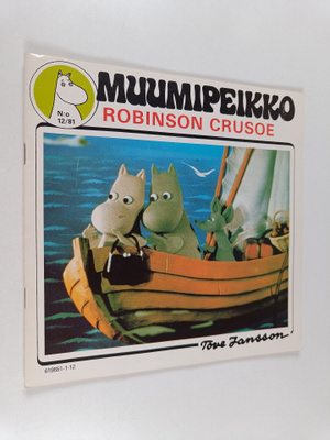 Muumipeikko n:o 12/1981 : Robinson Crusoe