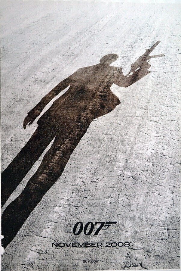Elokuvajuliste: 007 Quantum of Solace (James Bond)