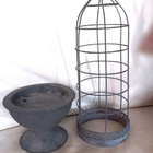 KAUNIS METALLINEN "KUKKAHÄKKI" - pikkukuva 2
