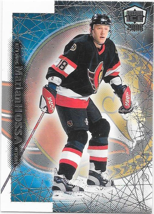 1999-00 Pacific Dynagon Ice #139 Marian Hossa Ottawa Senator