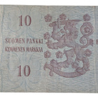 10 Markkaa 1963 ilman Litt A9309076 - pikkukuva 2