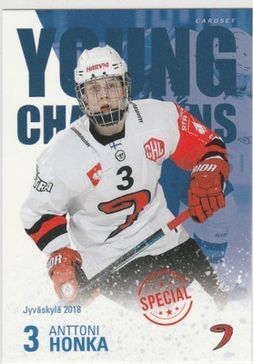2018/19 Cardset YC Spesial # 3 Anttoni Honka , JYP/100