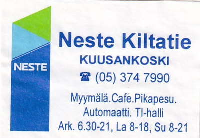 Kuusankoski, NESTE  Kiltatie    s14/2