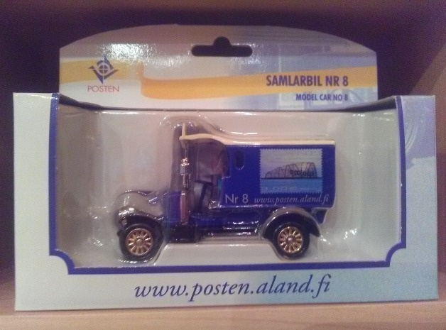Ahvenanmaan Postin Keräilyautot no 8,  Samlarbil nr 8