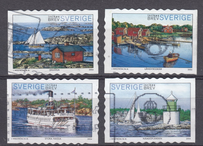 Ruotsi 2004 Fa 2425-2428 Tukholman saaristo