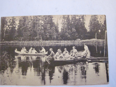 VANHA Postikortti Hamina Reitkalli 1900-l