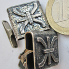 Kalvosinnapit Hopea 925 Design E.Kauppi Kupittaan Kulta UPEA - pikkukuva 1