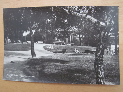 VANHA Postikortti Tampere 1930-l Alkup. Mallikappale