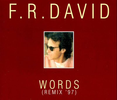 F.R. David - Words (Remix '97) (CD) NEAR MINT!! Maxi-single