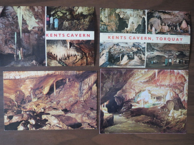 Kents Cavern - neljä korttia, England 1970-luku