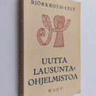 Kaarina Björkroth-Lyly : Uutta lausuntaohjelmistoa - pikkukuva 1