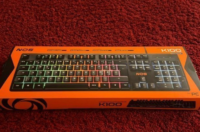 NOS K100 - LED Pelinäppäimistö