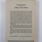 Heinrich Heine : Lyrik och Prosa - pikkukuva 2