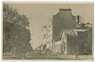 Oulu Katunäkymä 1940-luku