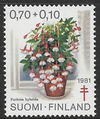 Tuberkuloosi 0,70+0,10mk 1981 (LAPE 883) **
