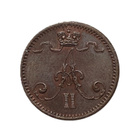 1 Penni 1873 - Hyväkuntoinen! - pikkukuva 2