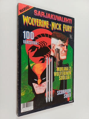 Sarjakuvalehti 2/1991 : Wolverine ; Nick Fury