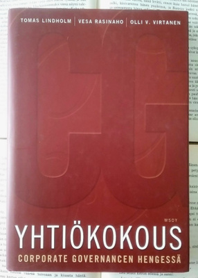 Lindholm (ym) - Yhtiökokous Corporate Governancen hengessä