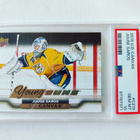 Juuse Saros - 15-16 UD Young Guns Canvas PSA 10 - pikkukuva 1
