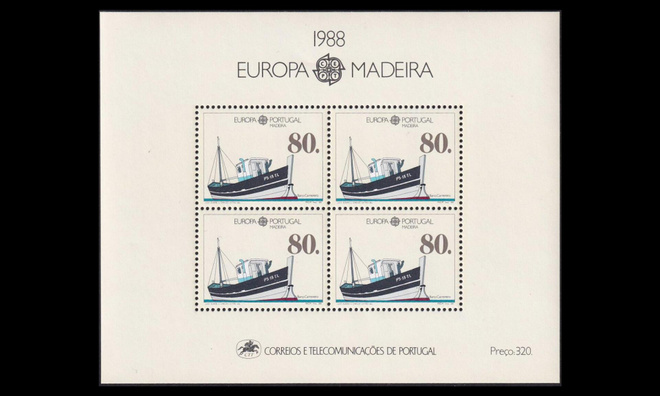 Madeira 118BL9 ** Europa viestintä ja liikenne (1988)