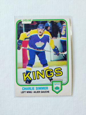81-82 Opc - Charlie Simmer