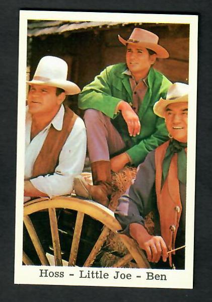 Keräilykuva - Hoss - Little - Joe - Ben Cartwright
