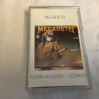 Megadeth - So far, so good…so what (C-kasetti) - pikkukuva 1