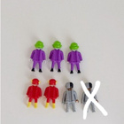 DC PLAYMOBIL KINDER HAHMOT 1€/kpl - pikkukuva 2