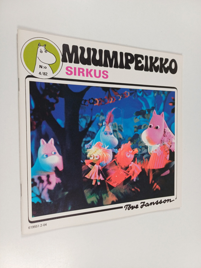 Tove Jansson : Muumipeikko 4/82 : Sirkus