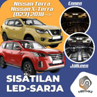 Nissan Terra Sisätilan LED-sarja 12-osainen - pikkukuva 1
