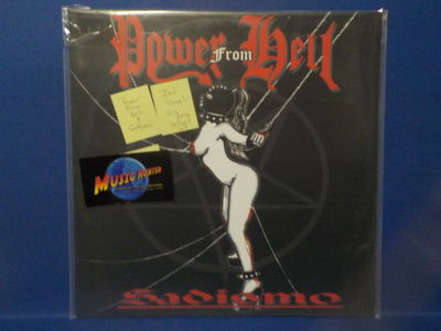 POWER FROM HELL - SADISMO - M-/M- LP