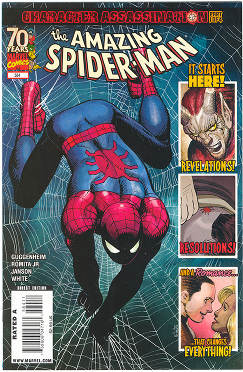 The Amazing Spider-Man #584 Characier Assassination1-4