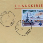 Postileima LAUKKOSKI kirjeellä 1975 - pikkukuva 2