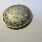 1 markka 1874 - pikkukuva 2