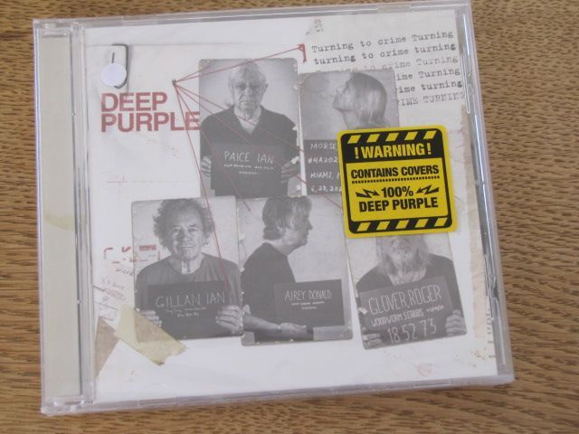 Deep Purple Turning to crime cd muoveissa EU 2021