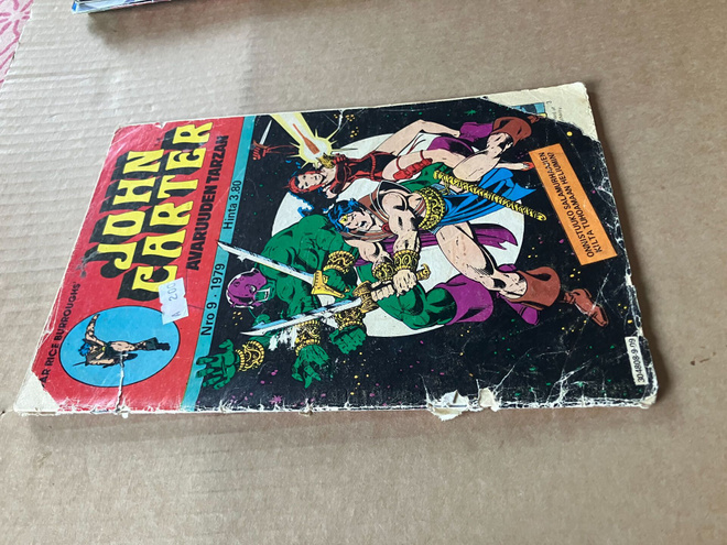 JOHN CARTER AVARUUDEN TARZAN 9/1979