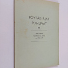 Pöytäkirjat puhuvat 3 : Poliittisten tapahtumien kulku vv... - pikkukuva 1
