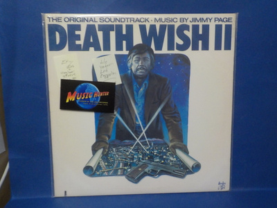 DEATH WISH 2 - ST EX-/EX+ + ORIG INNER SLEEVE CUT OUT LP