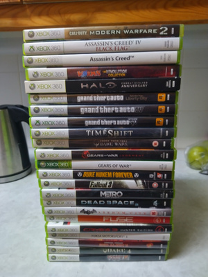 Xbox 360 Pelit 23kpl