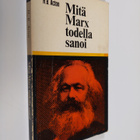 H. B. Acton : Mitä Marx todella sanoi - pikkukuva 1
