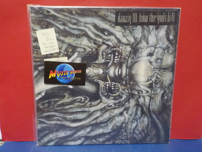 DANZIG - 3 HOW THE GODS KILL VG+/EX- EU -92 1ST PRESS LP