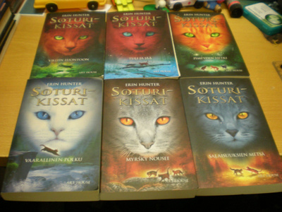 Erin Hunter: Soturikissat 1-6