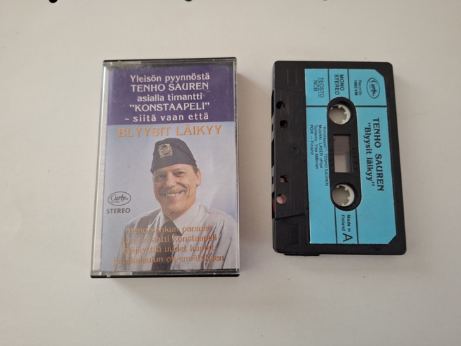 TENHO SAUREN - BLYYSIT LÄIKYY C-kasetti