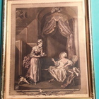ROKOKOO PIENI TAULU , KULLANVÄRISET KEHYKSET. 1774 - pikkukuva 1