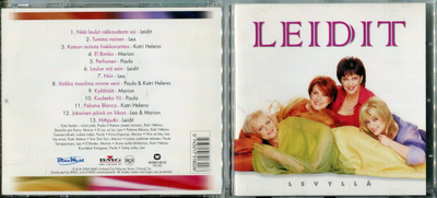 LEIDIT . CD-LEVY . LEIDIT LEVYLLÄ