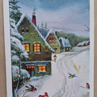 Pikkulintuja, talot kylän raitilla, p. 1953 + r.Tubi-jm - pikkukuva 1
