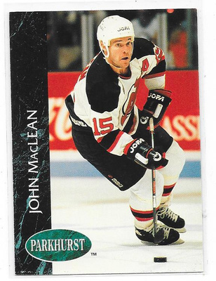 1992-93 Parkhurst #90 John MacLean New Jersey Devils