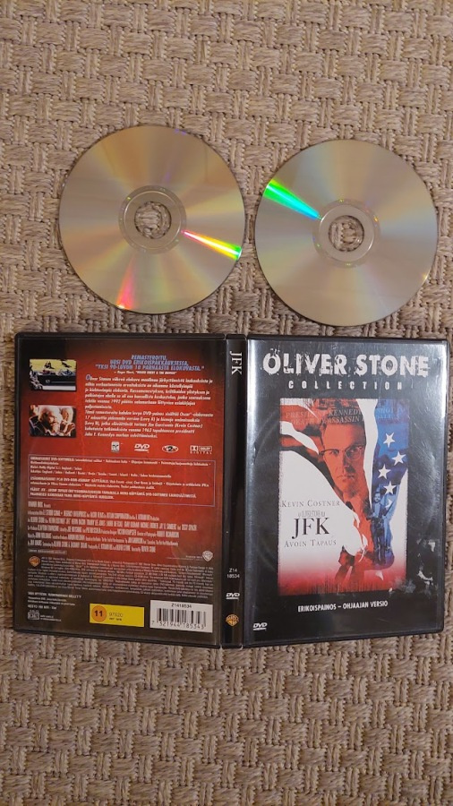 DVD JFK avoin tapaus (2-dvd)