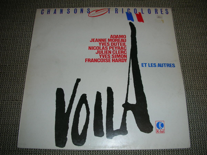 LP vinyyli Chansons tricolores