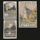 Saksa Notgeld 10, 25, 50 Pfg, Zarrentin 1922 - pikkukuva 1